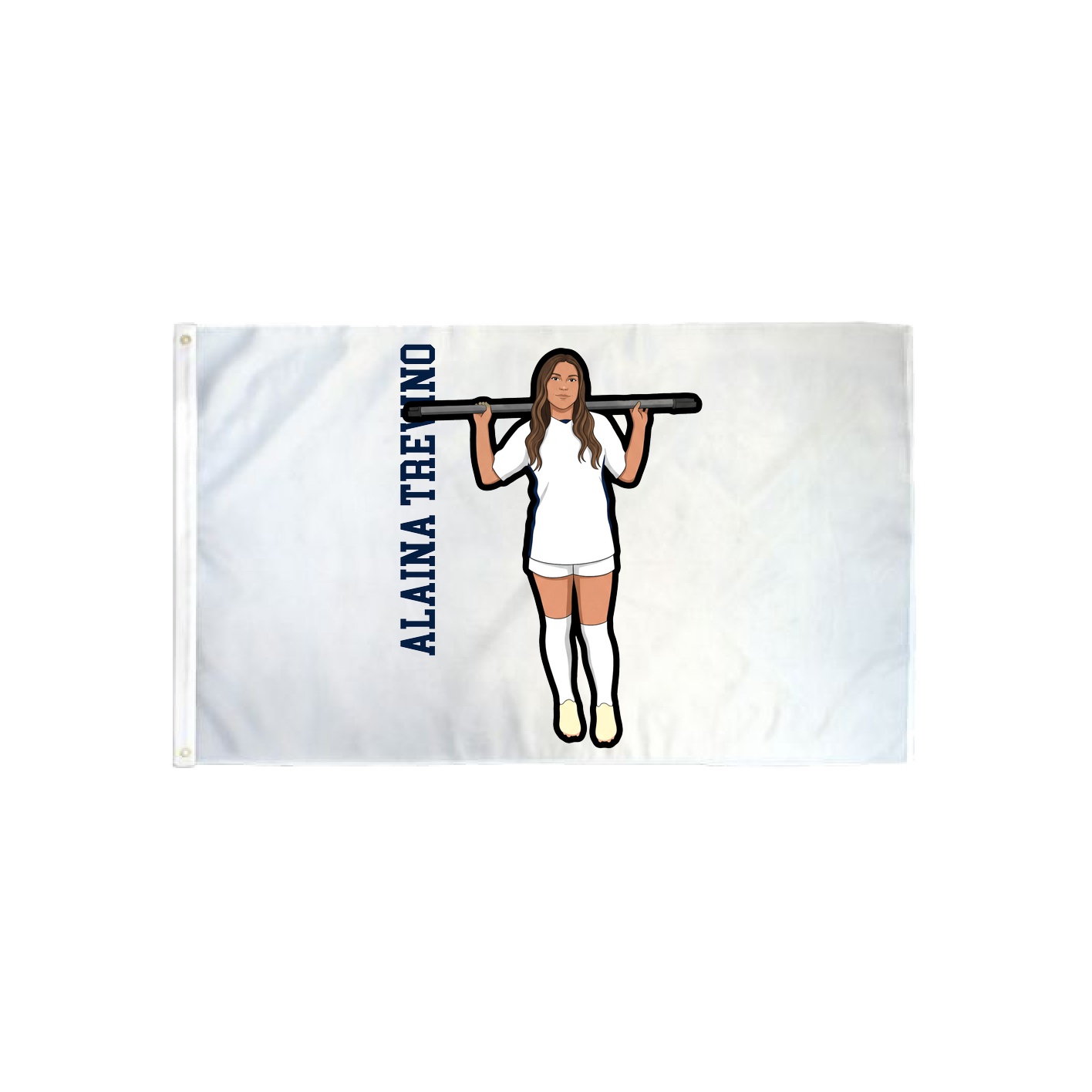 3x5 Flag — Name Vertical in Classic