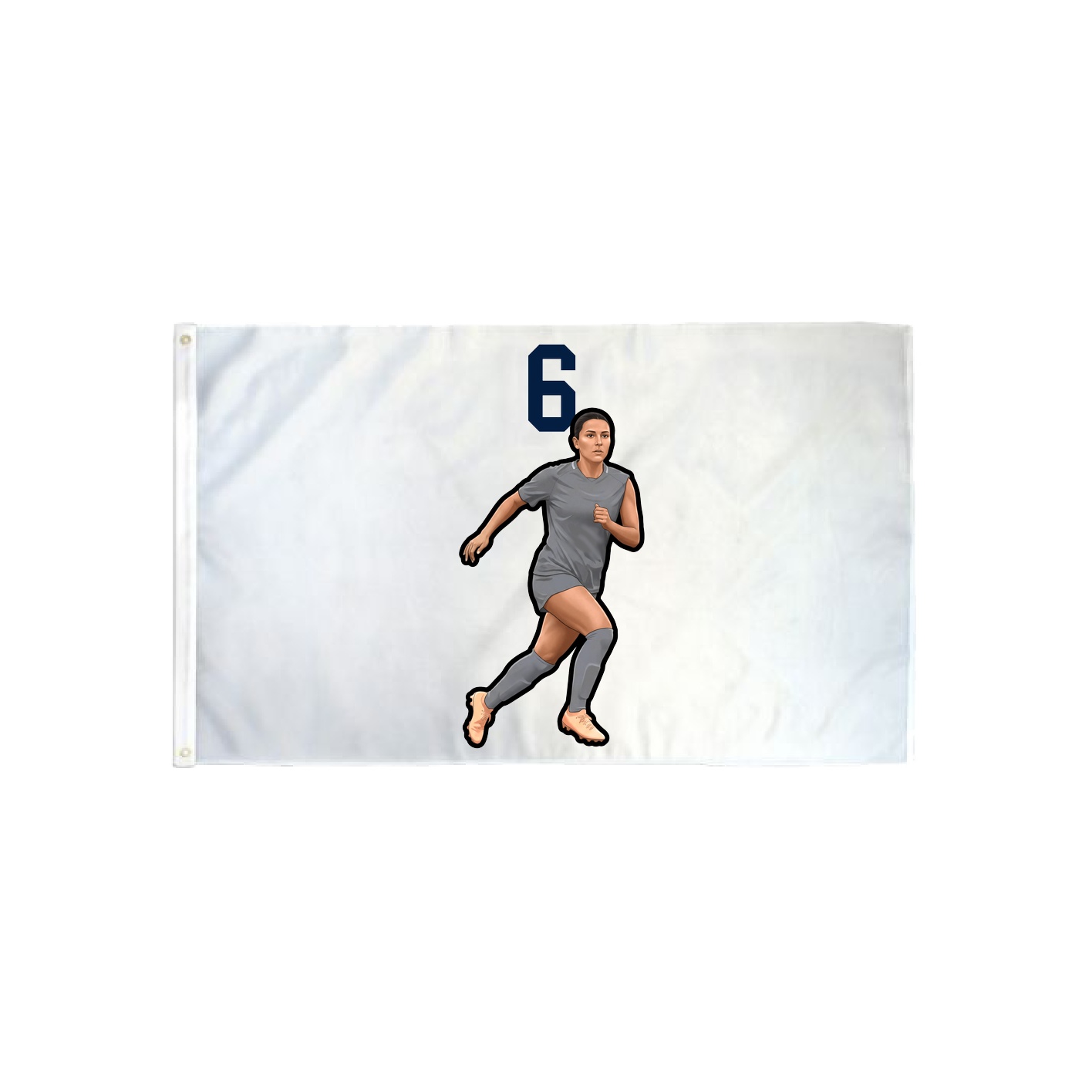 3x5 Flag — Number Top in Classic