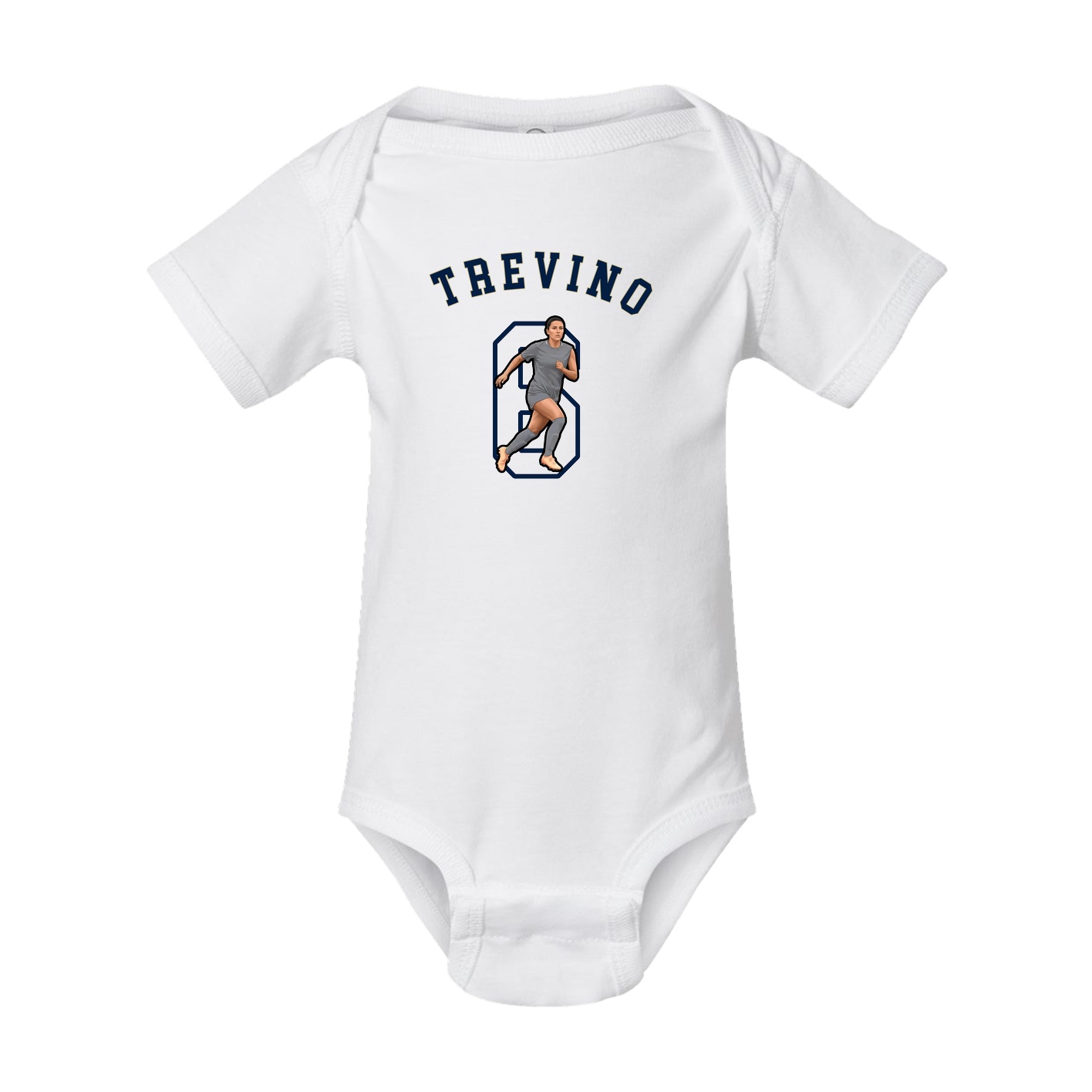 Baby Onesie — Shirsey Arch in White