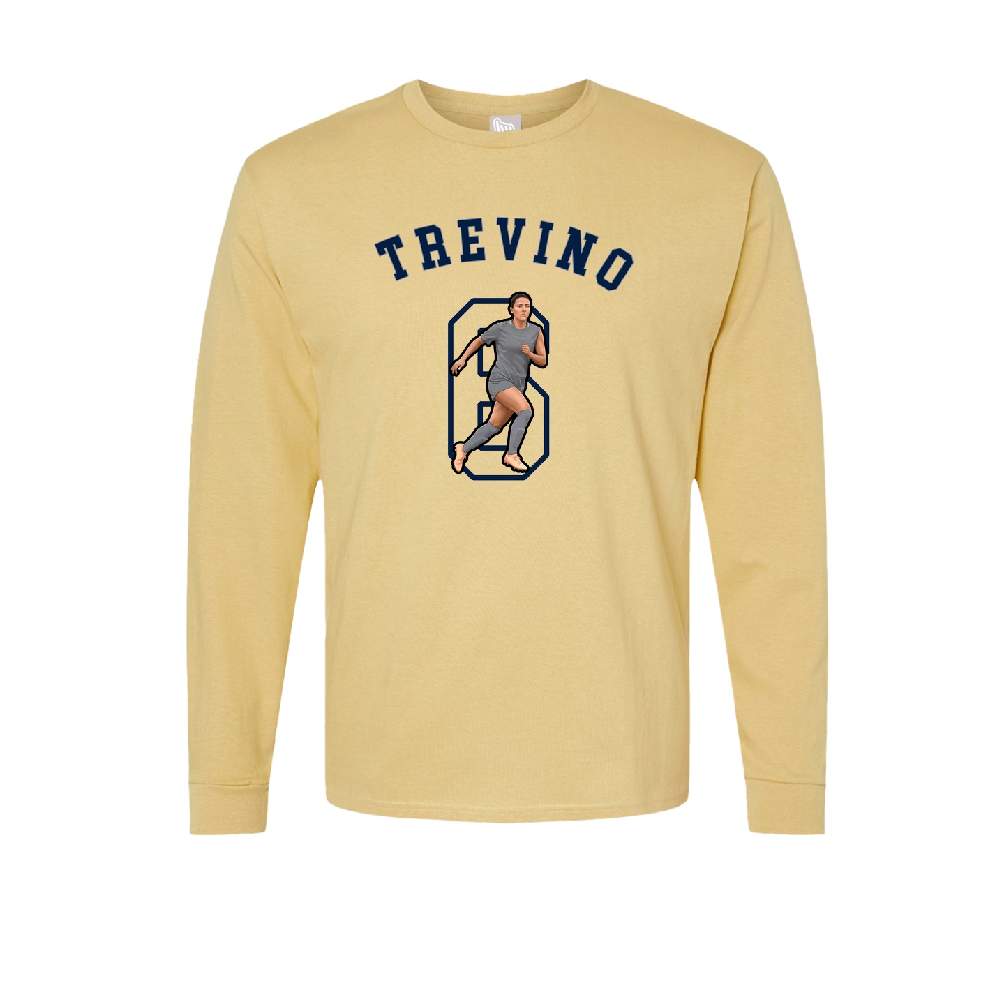 Long Sleeve Tee — Shirsey Arch in Vegas Gold