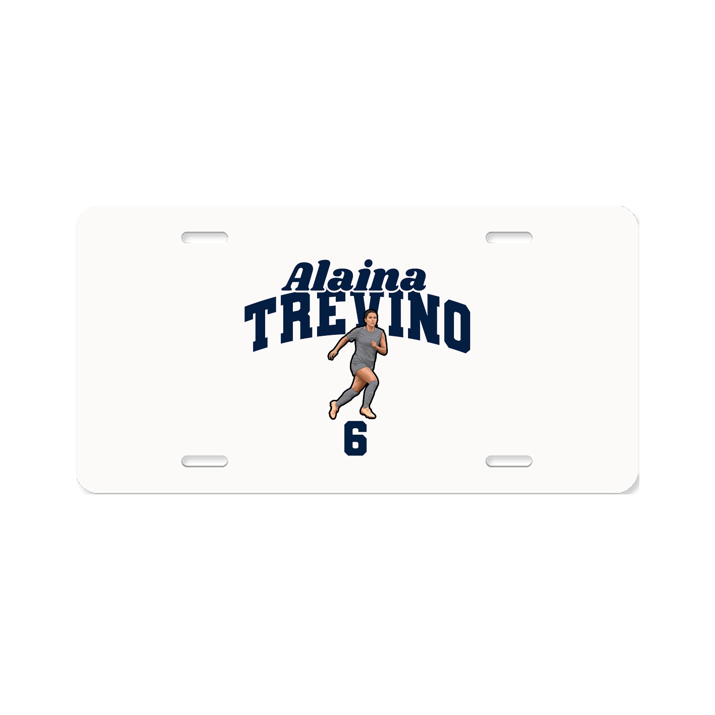 License Plate — Signature Arch in Classic