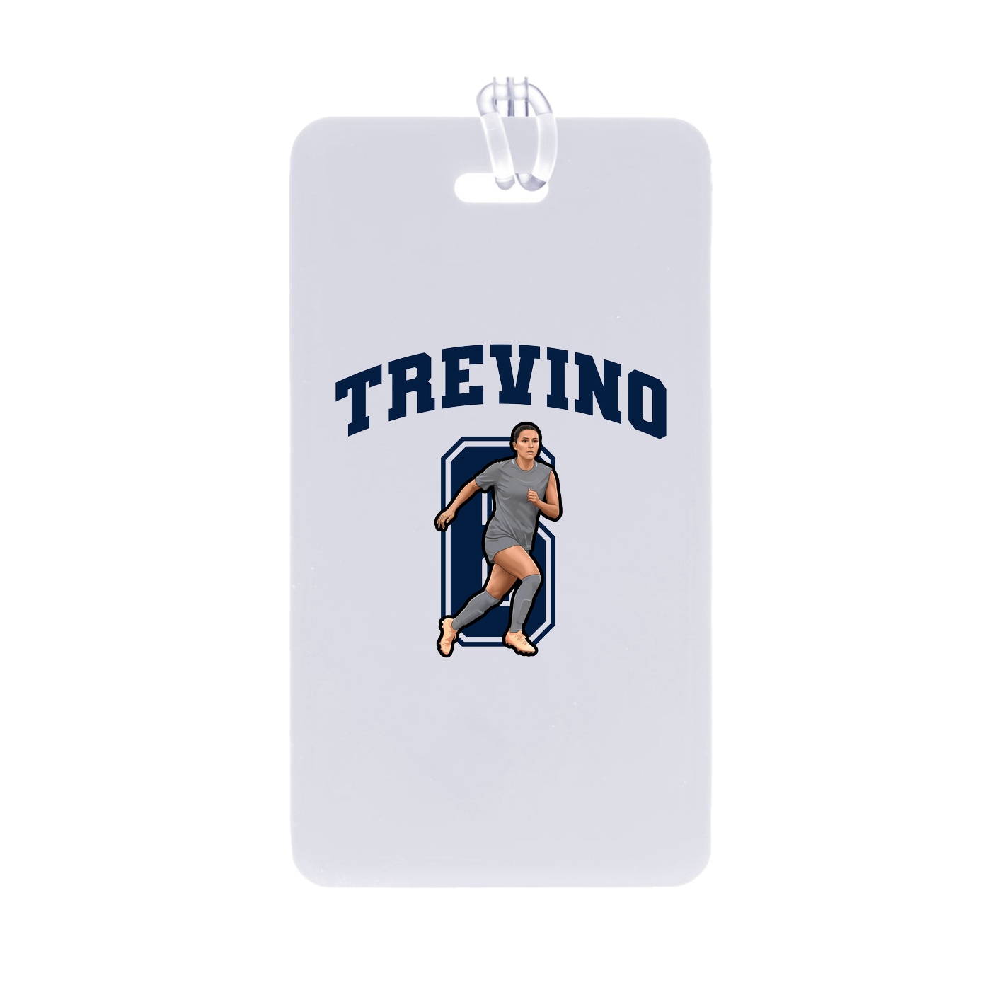 Bag Tag — Number in Classic