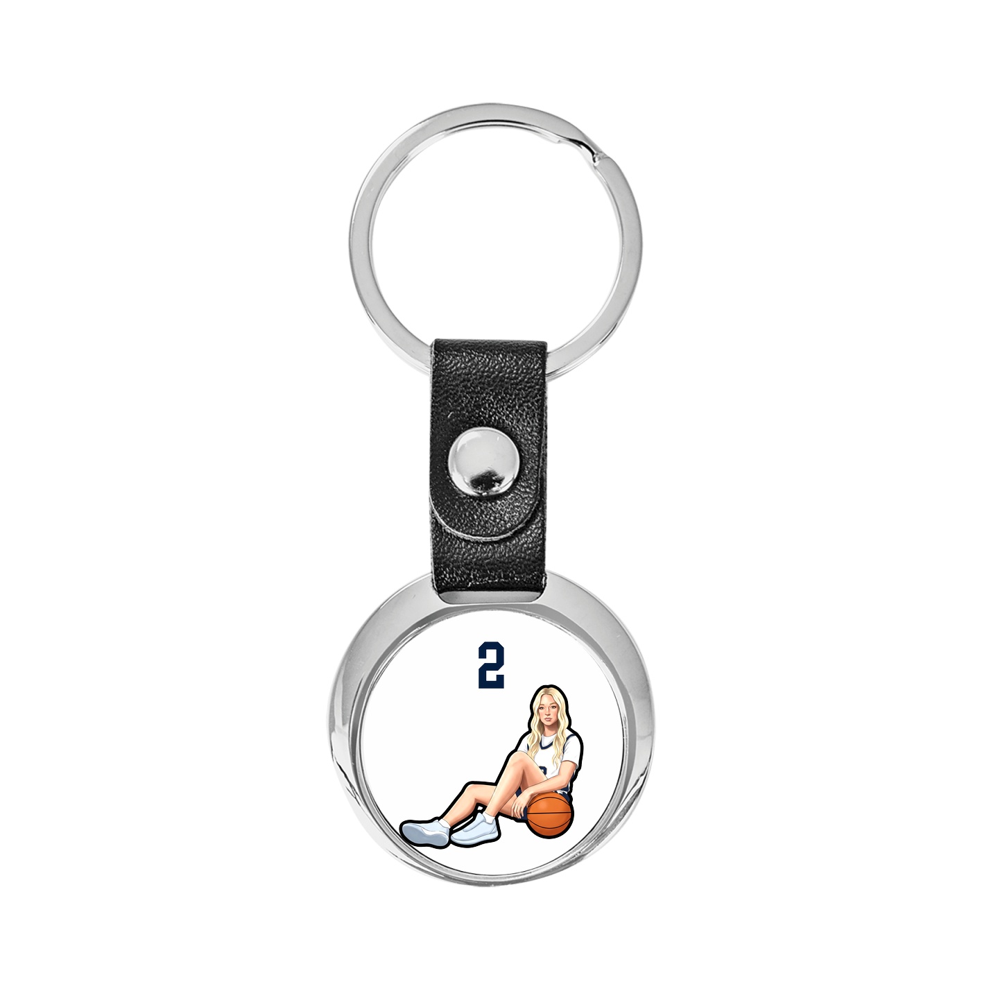 Key Chain — Number Top in Classic