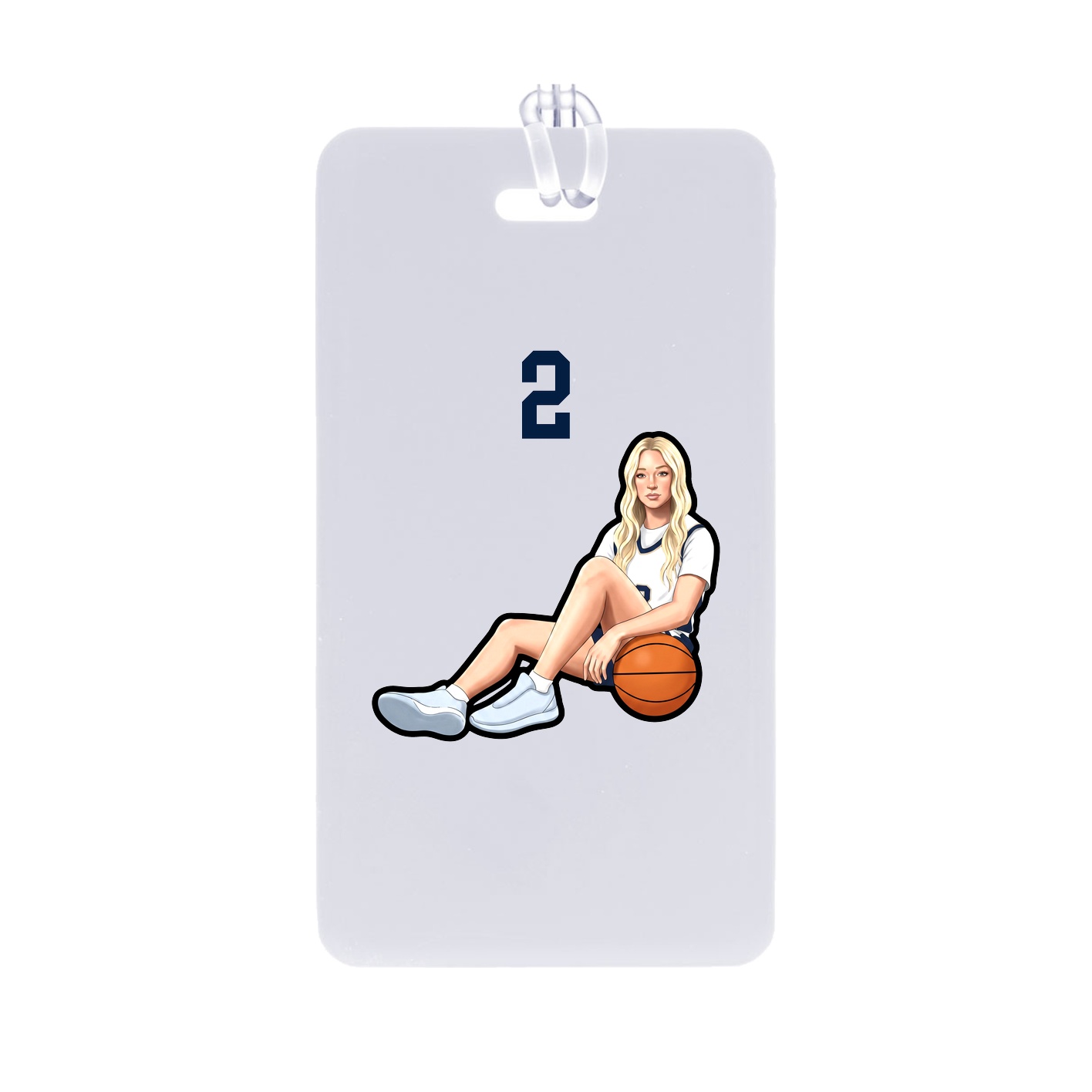 Bag Tag — Number Top in Classic