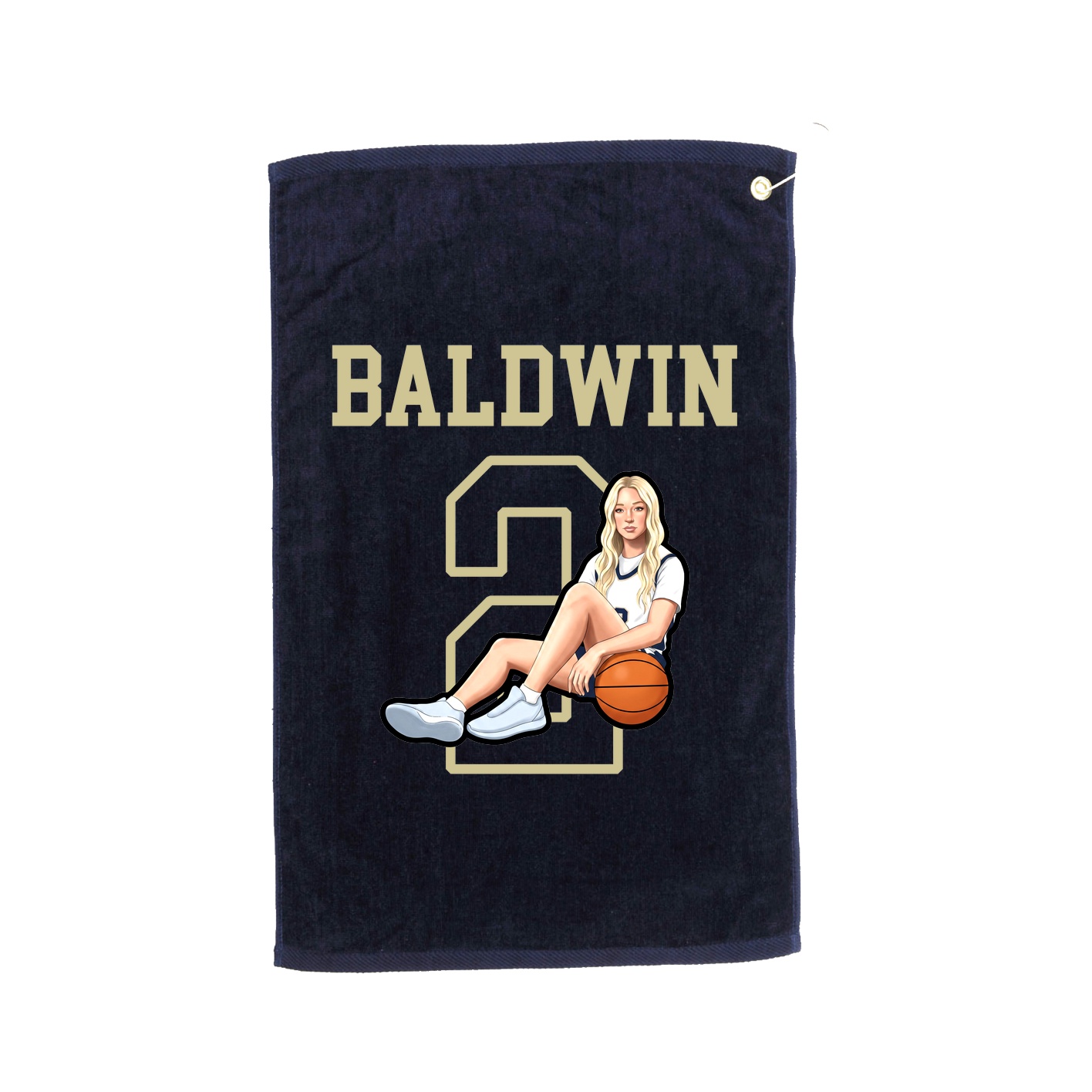 Golf Towel — Shirsey in Navy