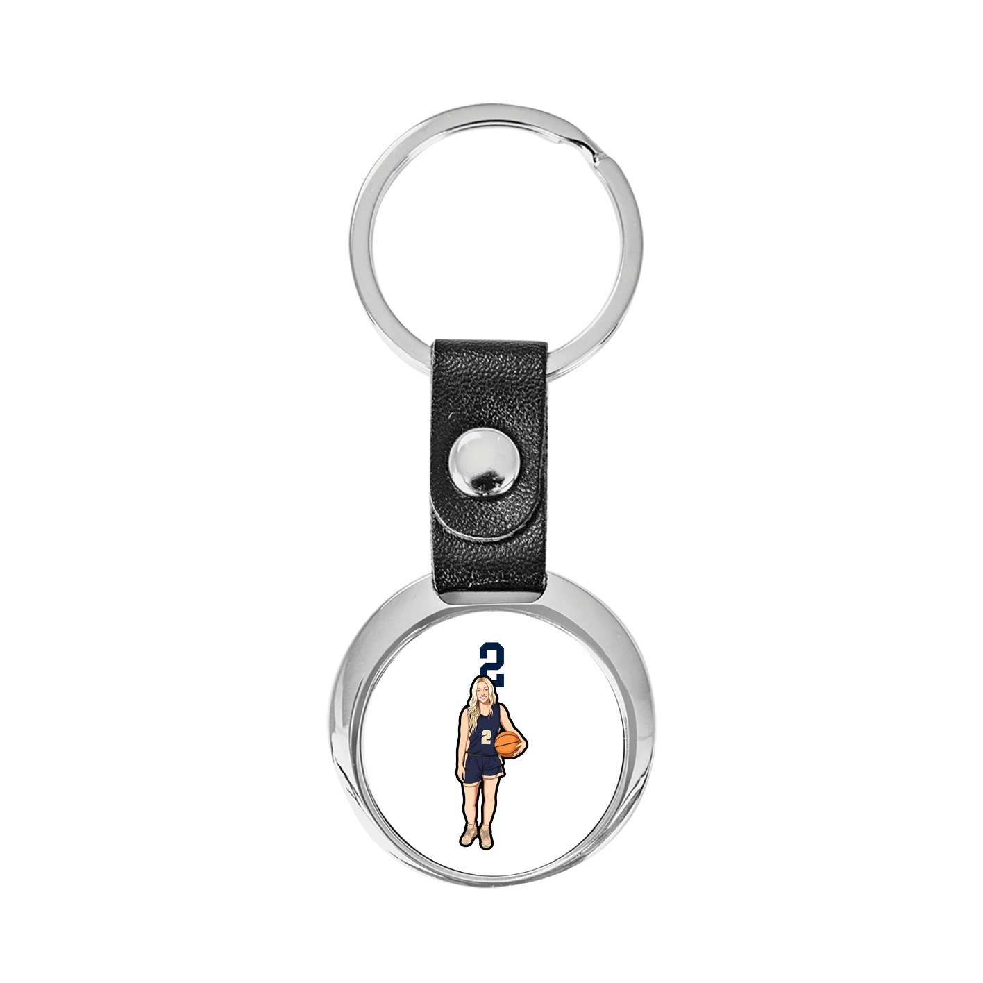 Key Chain — Number Top in Classic