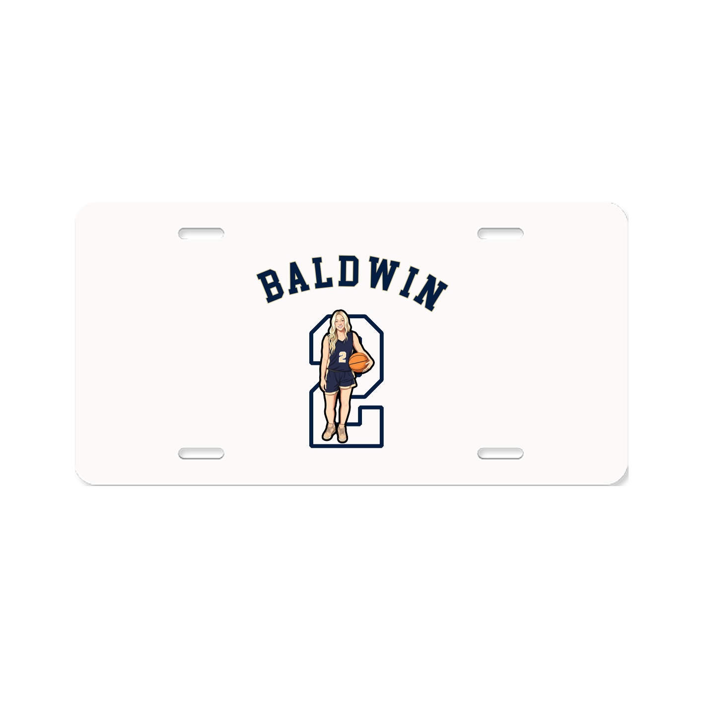 License Plate — Shirsey Arch in Classic