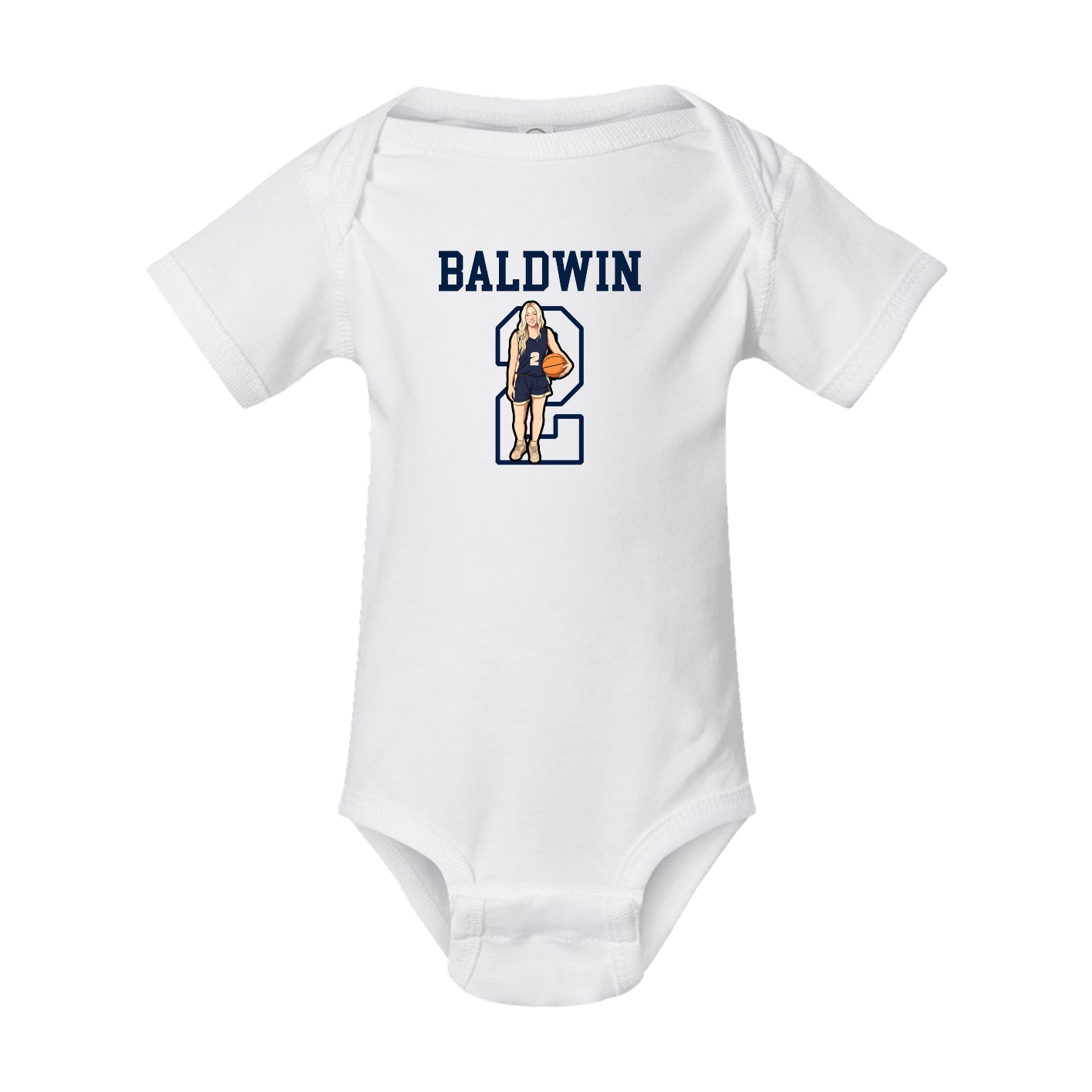 Baby Onesie — Shirsey in White