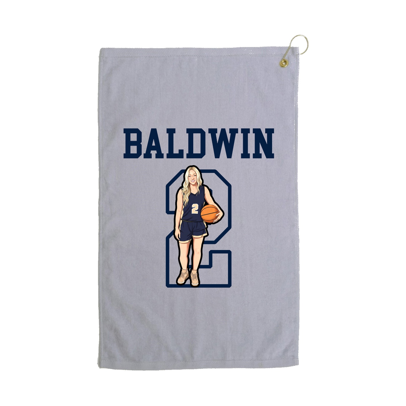 Golf Towel — Shirsey in Grey