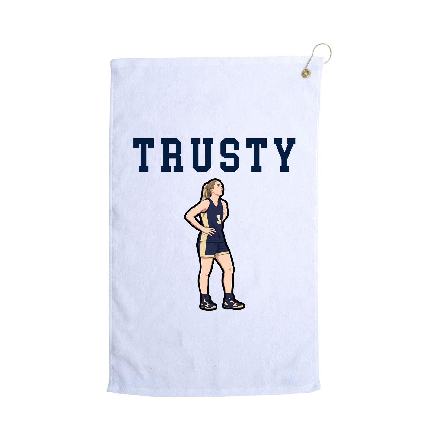 Golf Towel — Shirsey in White