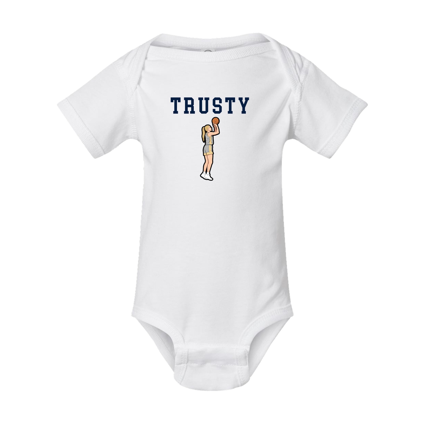 Baby Onesie — Shirsey in White