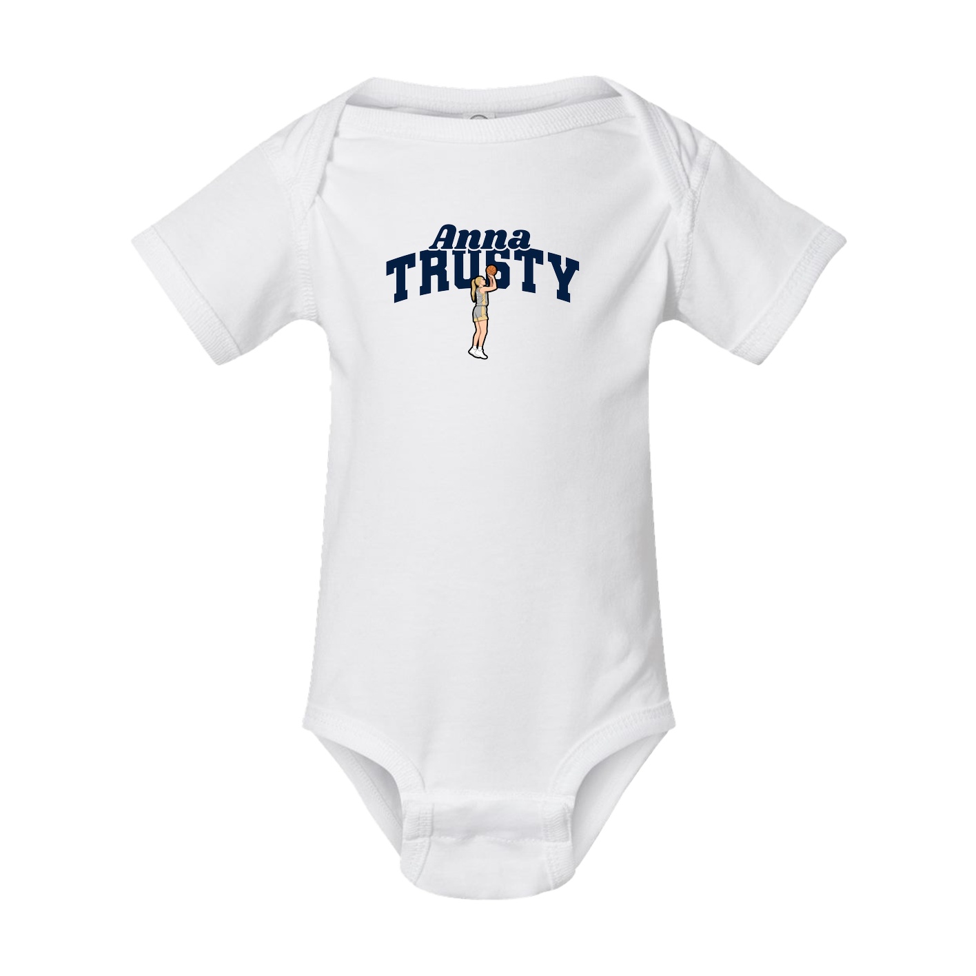 Baby Onesie — Signature Arch in White