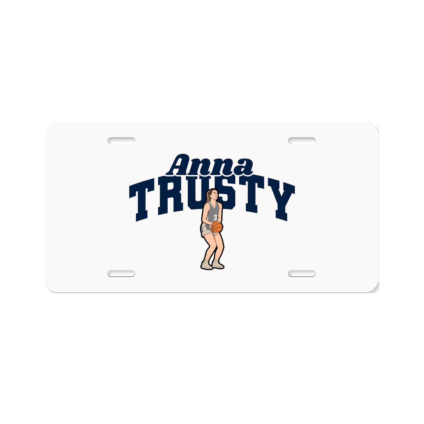 License Plate — Signature Arch in Classic