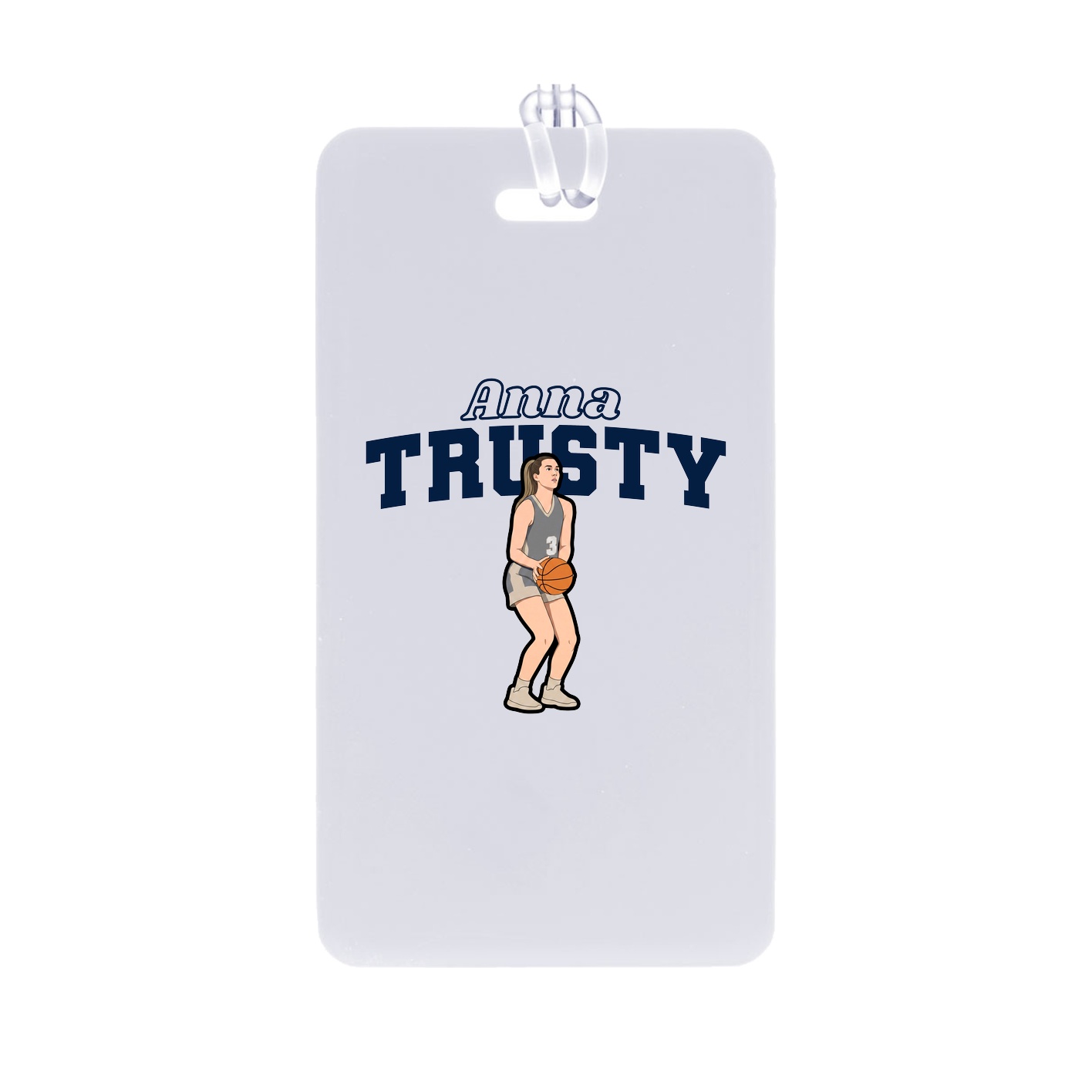 Bag Tag — Name Arch in Classic