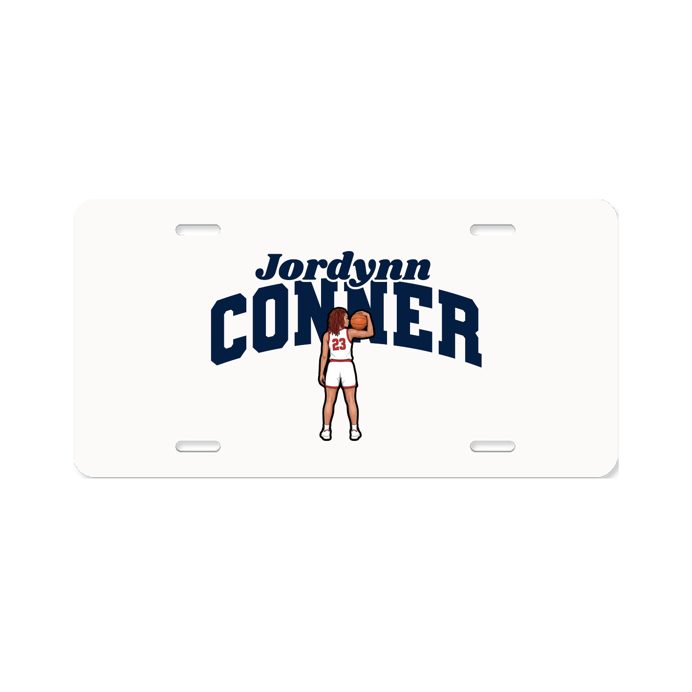 License Plate — Signature Arch in Classic
