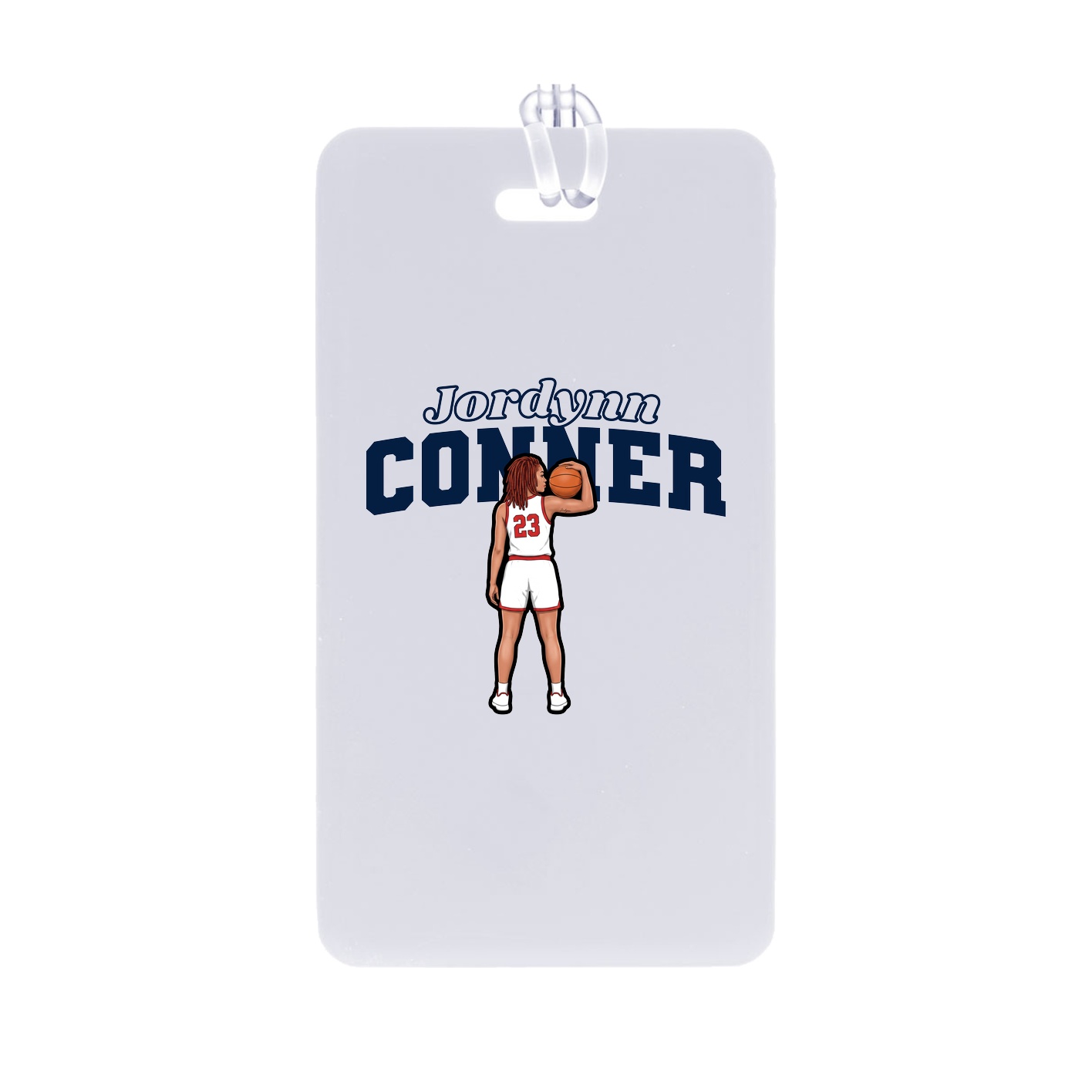 Bag Tag — Name Arch in Classic