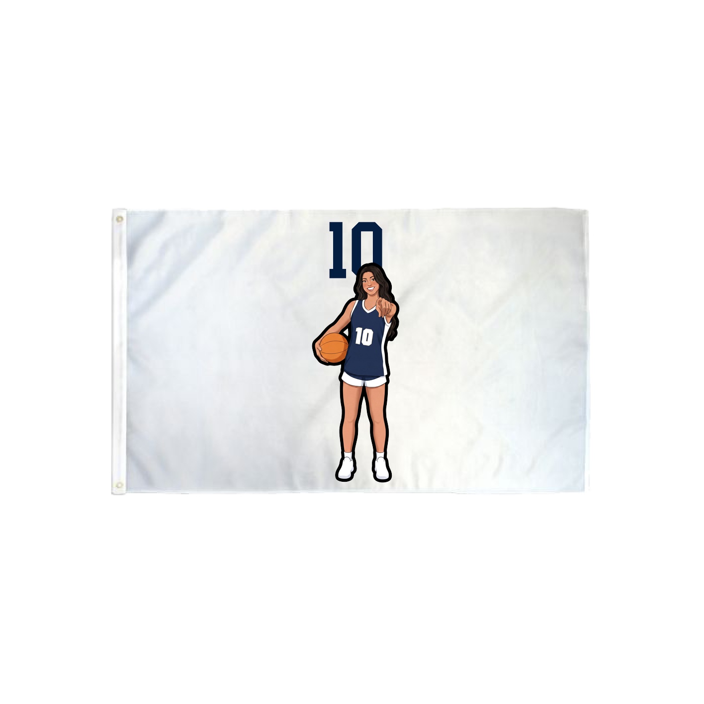 3x5 Flag — Number Top in Classic