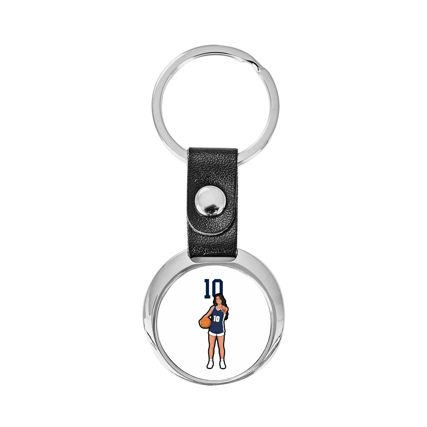 Key Chain — Number Top in Classic