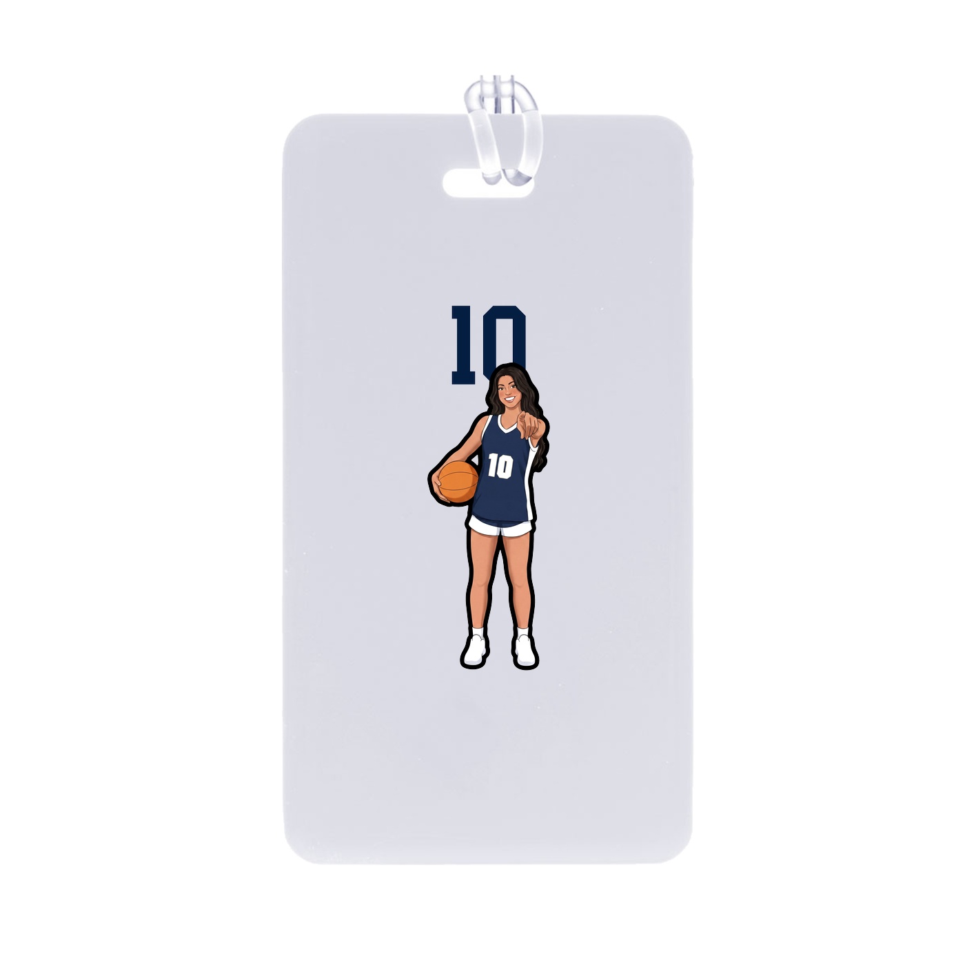 Bag Tag — Number Top in Classic