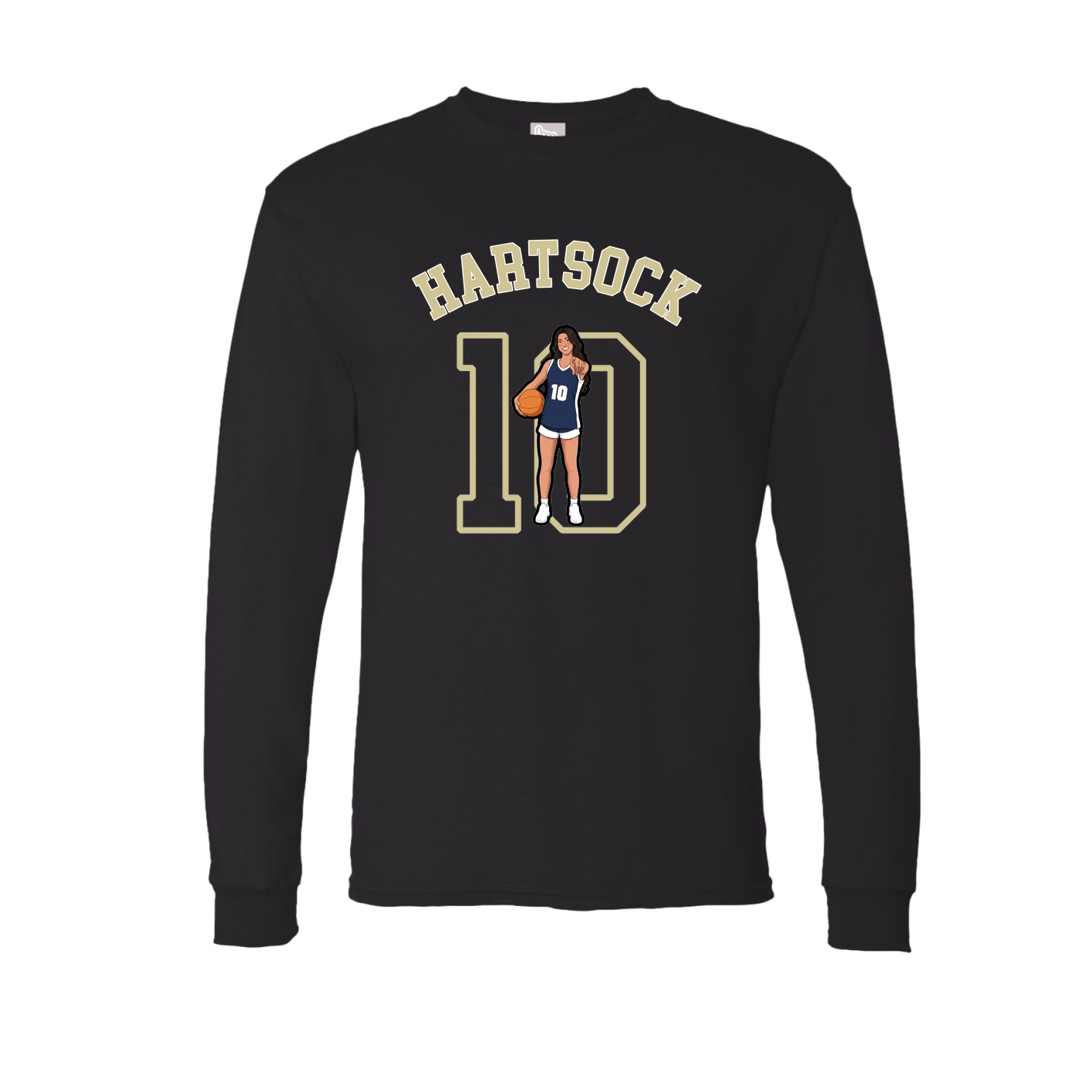 Long Sleeve Tee — Shirsey Arch in Black