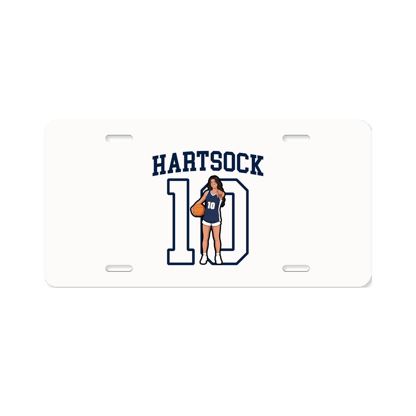 Aluminum License Plate