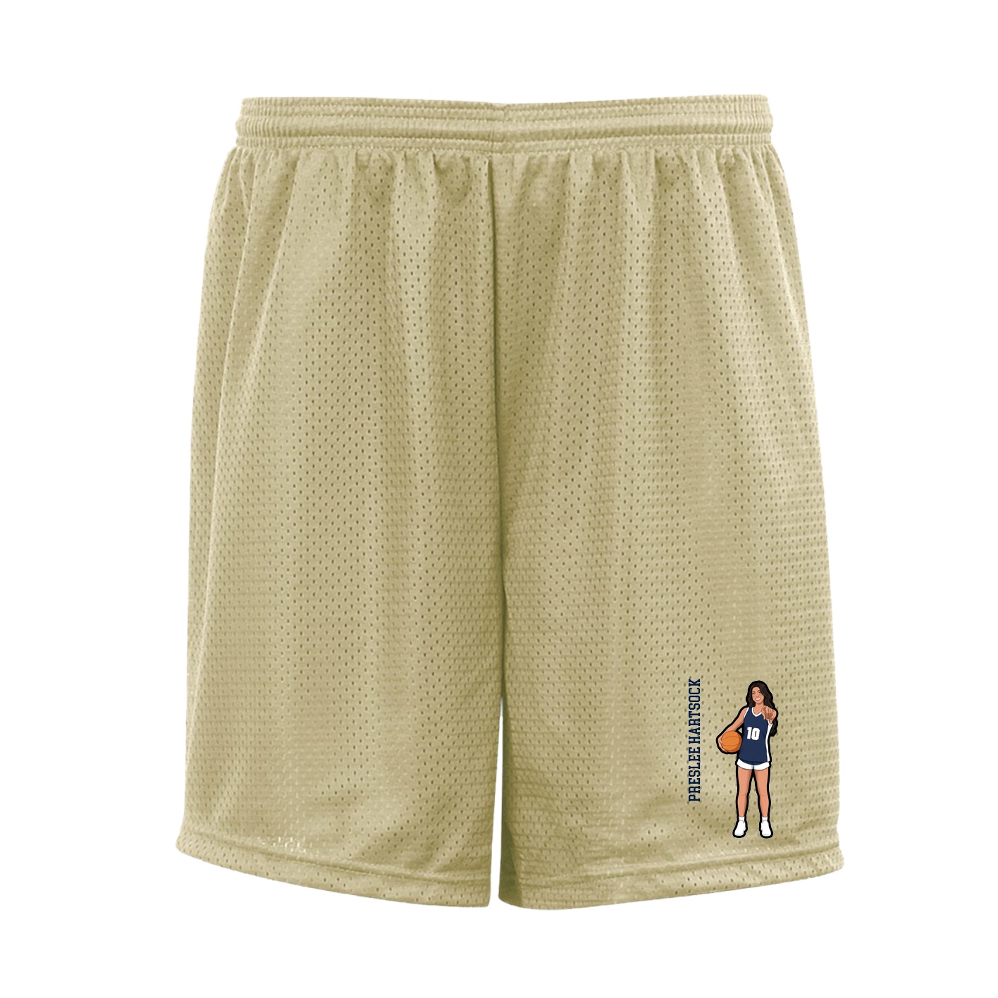 Shorts — Name Vertical in Vegas Gold