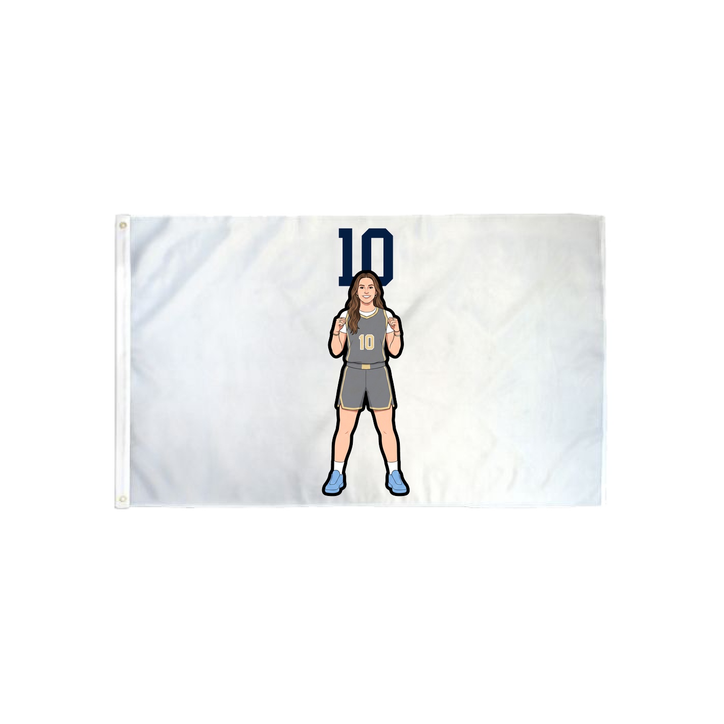 3x5 Flag — Number Top in Classic