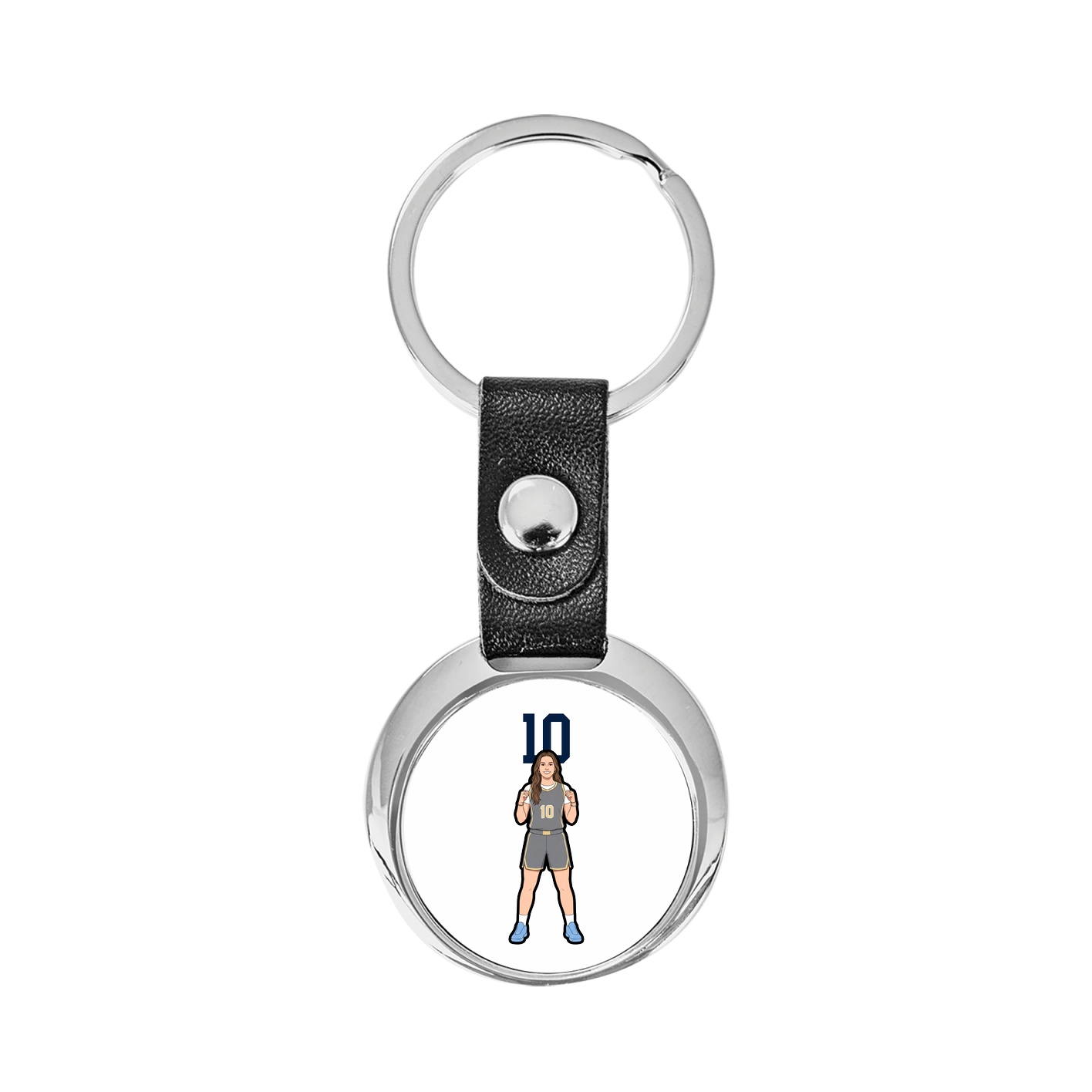 Key Chain — Number Top in Classic
