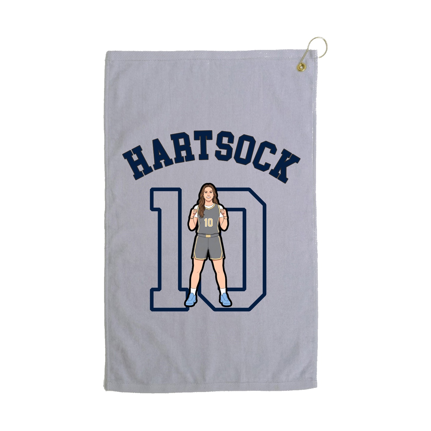 Golf Towel — Shirsey Arch in Grey