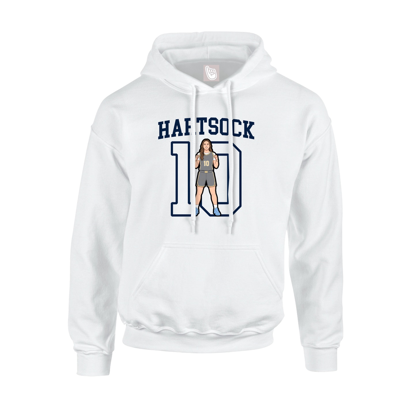 Youth Hoodie — Shirsey in White