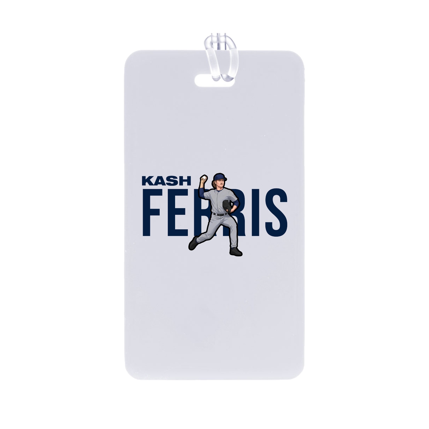 Bag Tag — Player Name in Classic