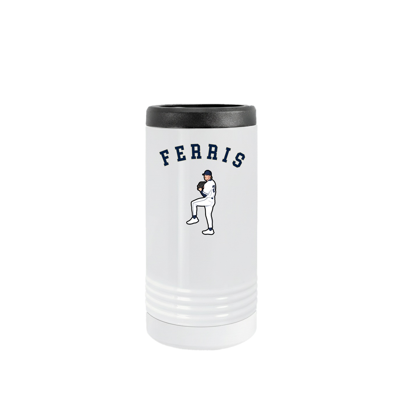Slim Beverage Holder — Shirsey Arch in White