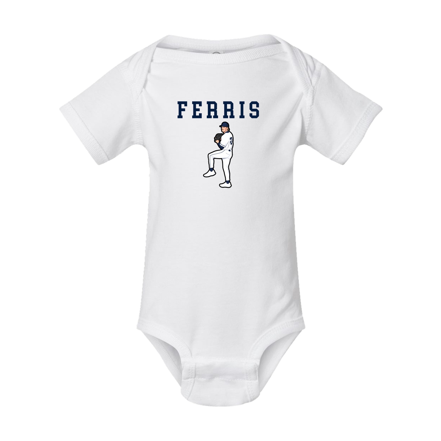 Baby Onesie — Shirsey in White