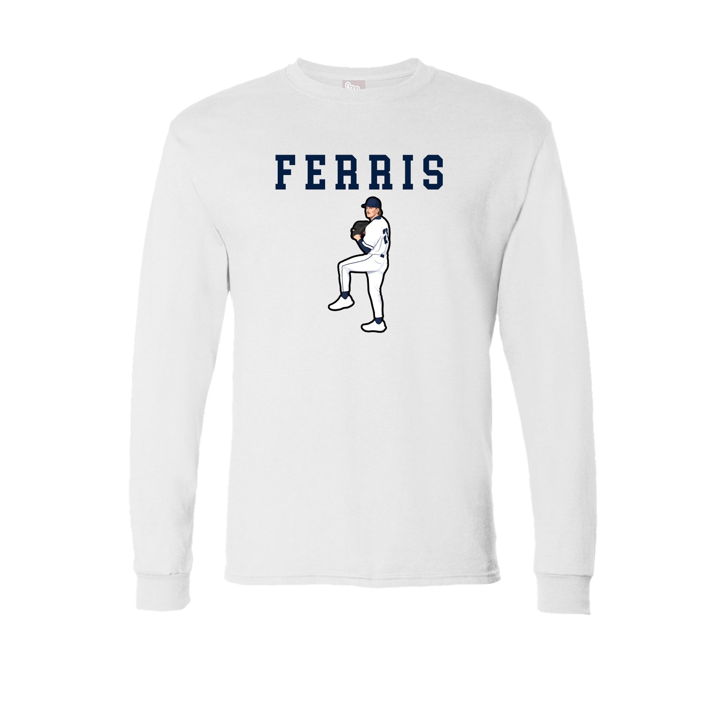Long Sleeve Tee — Shirsey in White