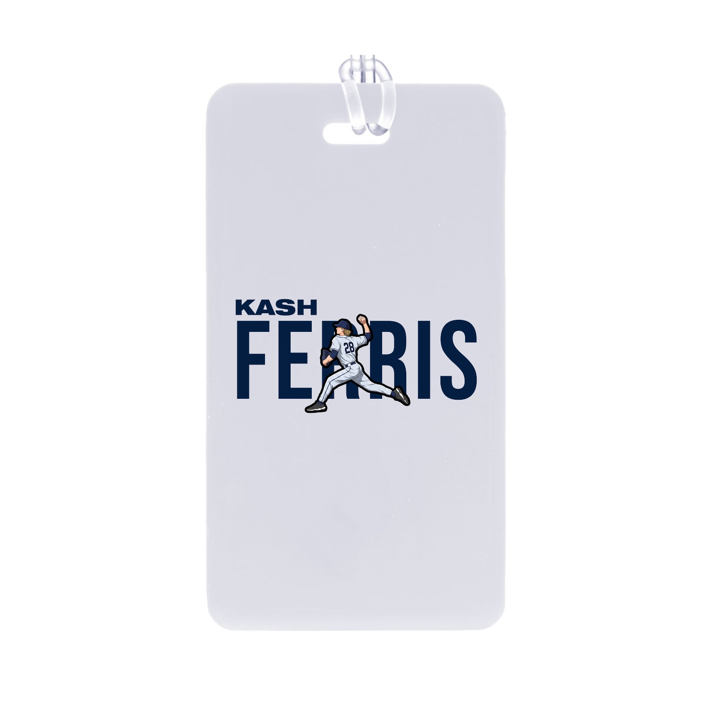 Bag Tag — Player Name in Classic