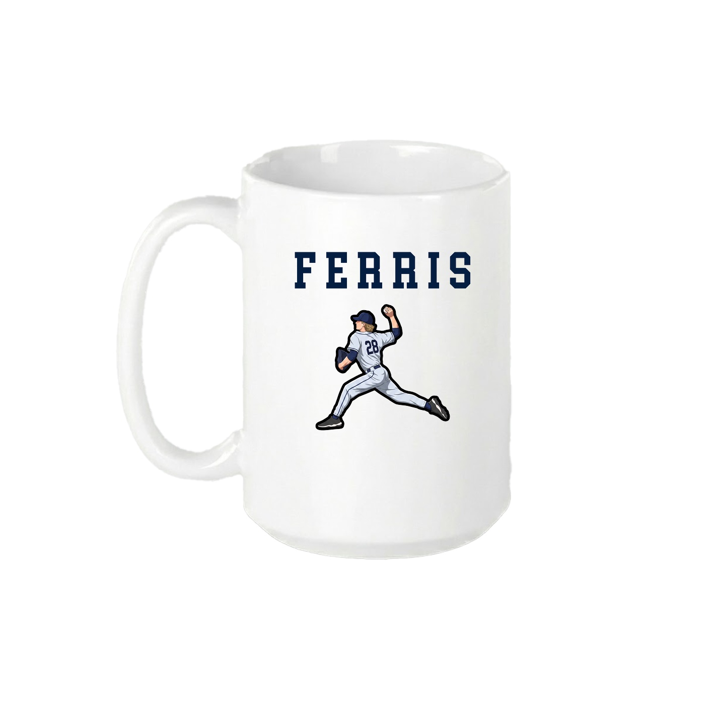 15oz Coffee Mug — Shirsey in White