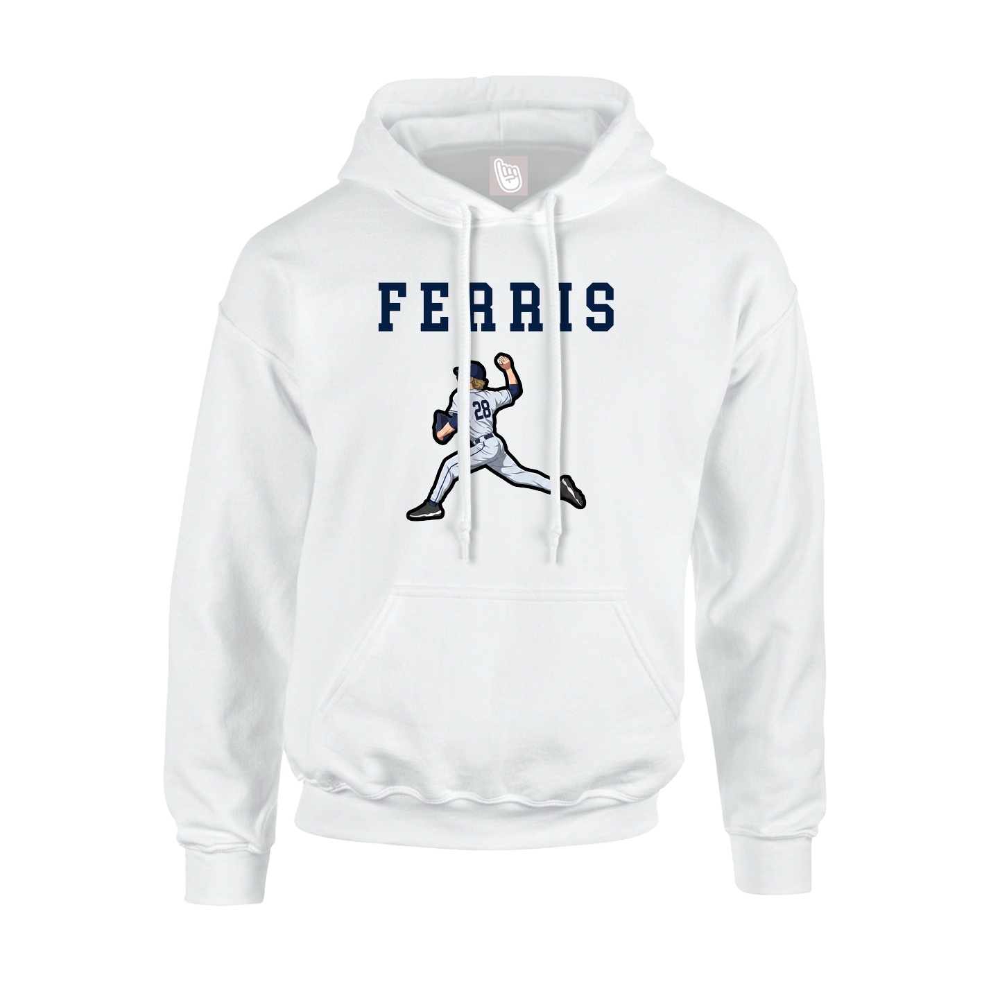 Youth Hoodie — Shirsey in White