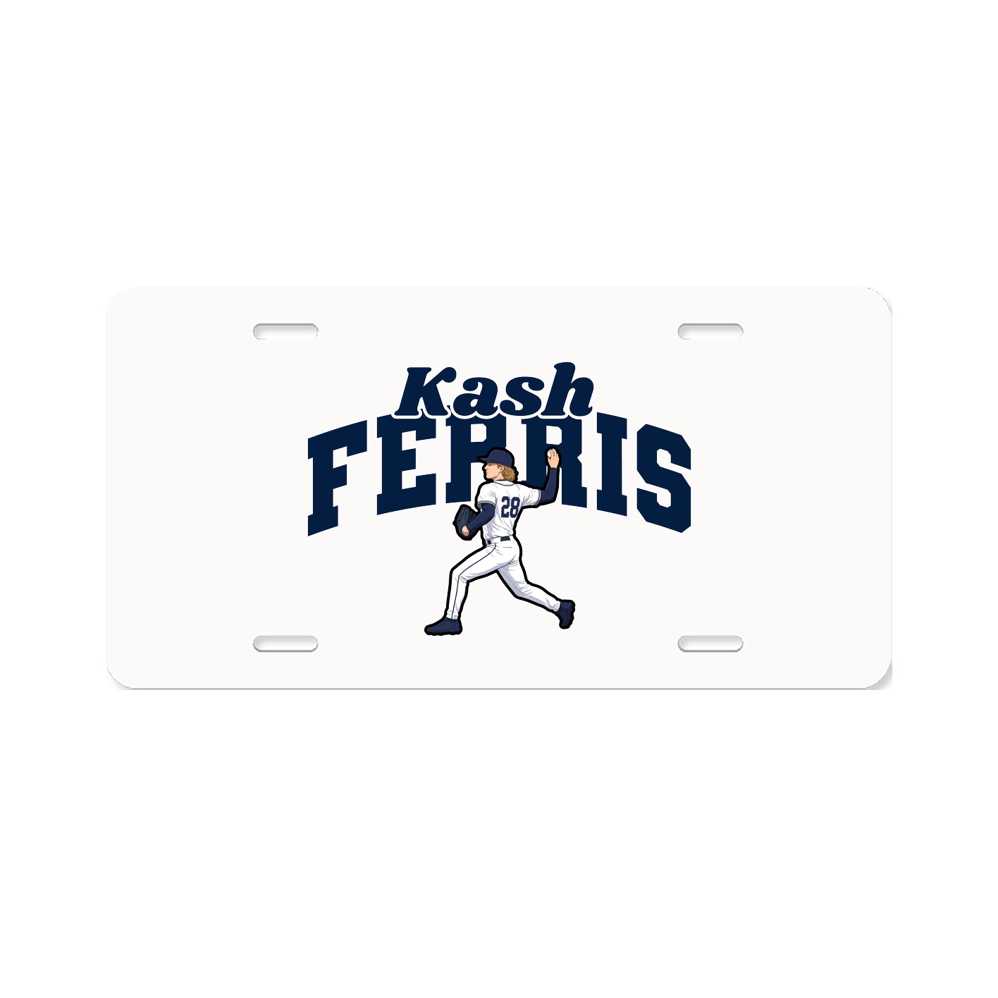 License Plate — Signature Arch in Classic