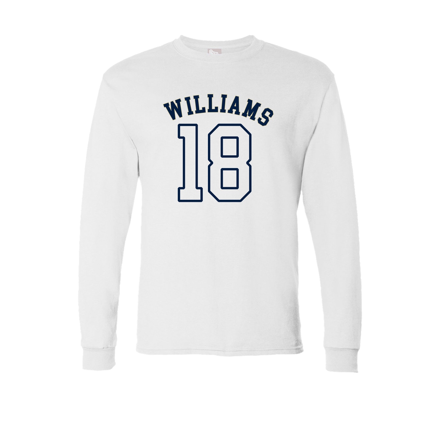Long Sleeve Tee — Shirsey Arch in White