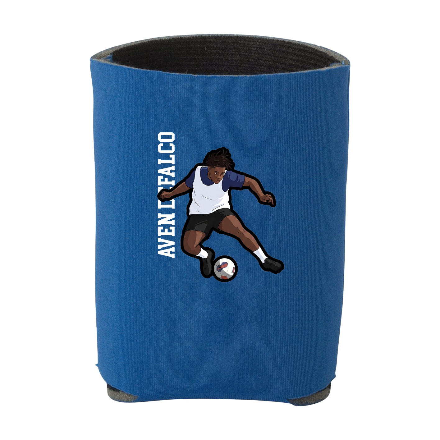 Can Holder — Name Vertical in Royal