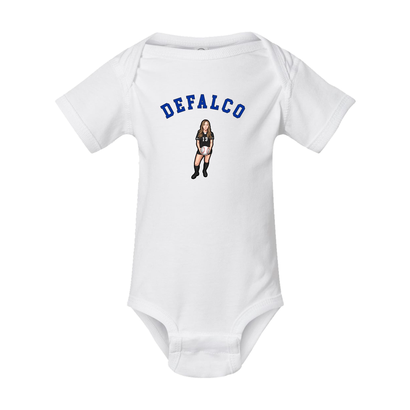 Baby Onesie — Shirsey Arch in White