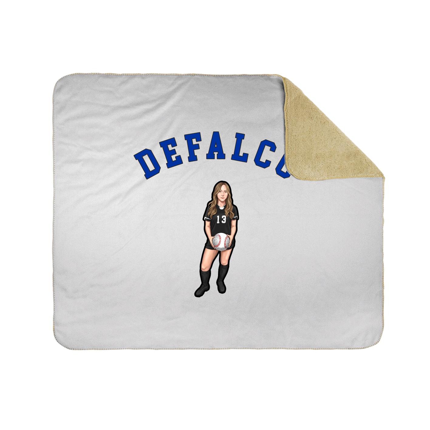 Throw Blanket — Shirsey Arch in White