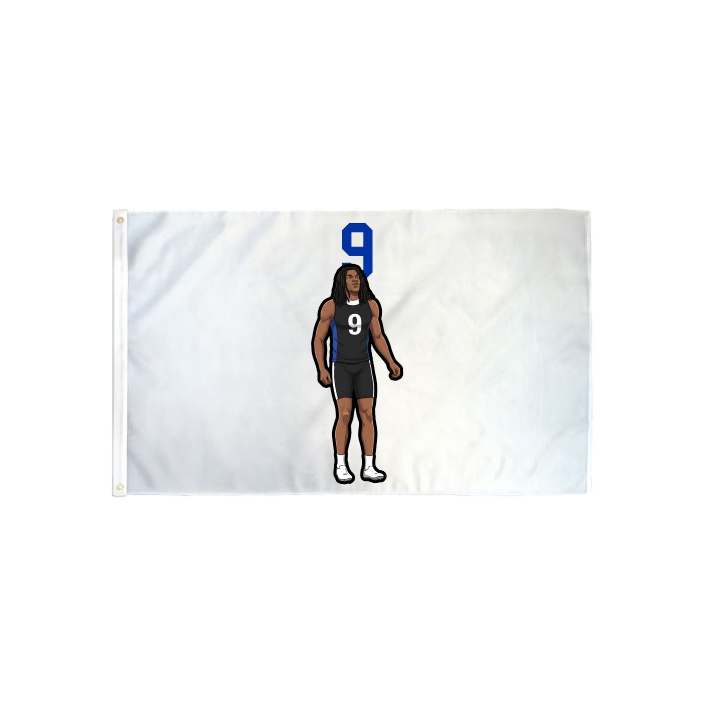 3x5 Flag — Number Top in Classic