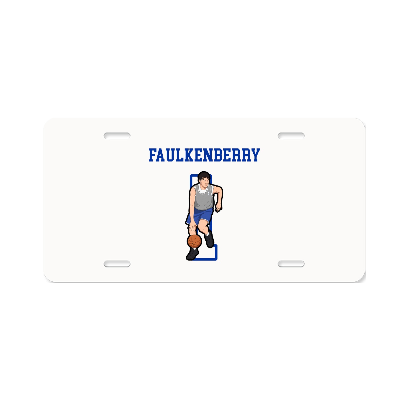 Aluminum License Plate