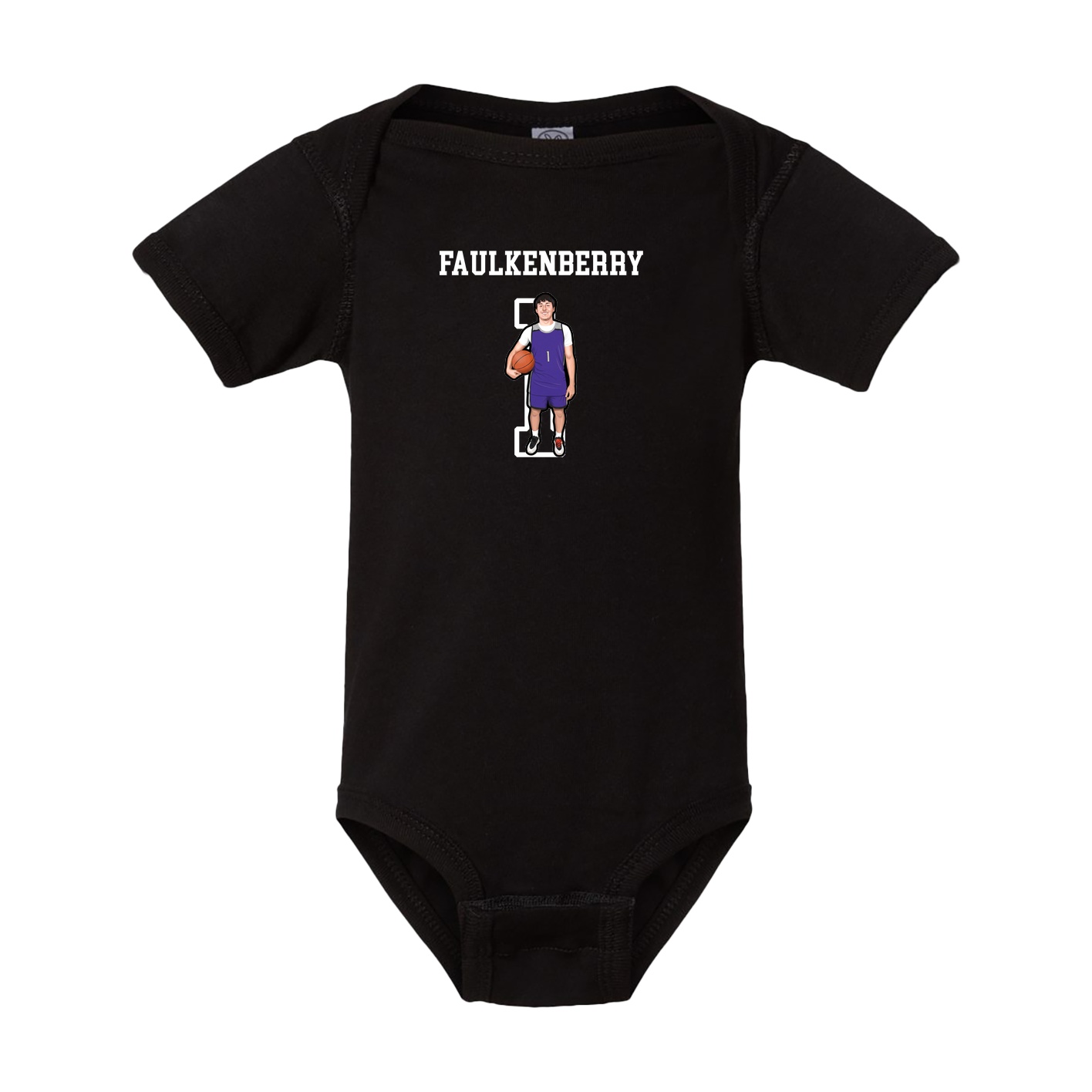 Baby Onesie — Shirsey in Black