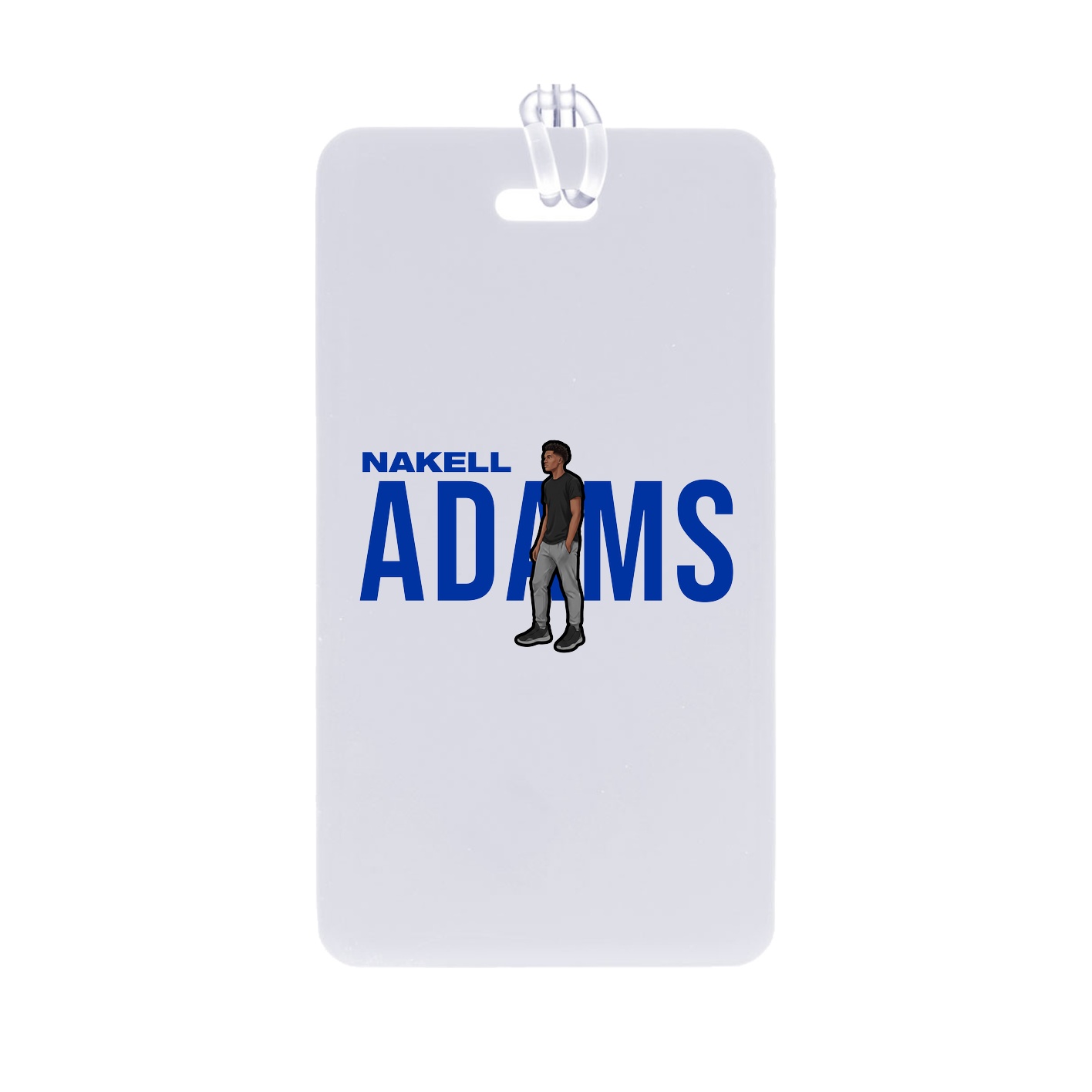 Bag Tag — Player Name in Classic