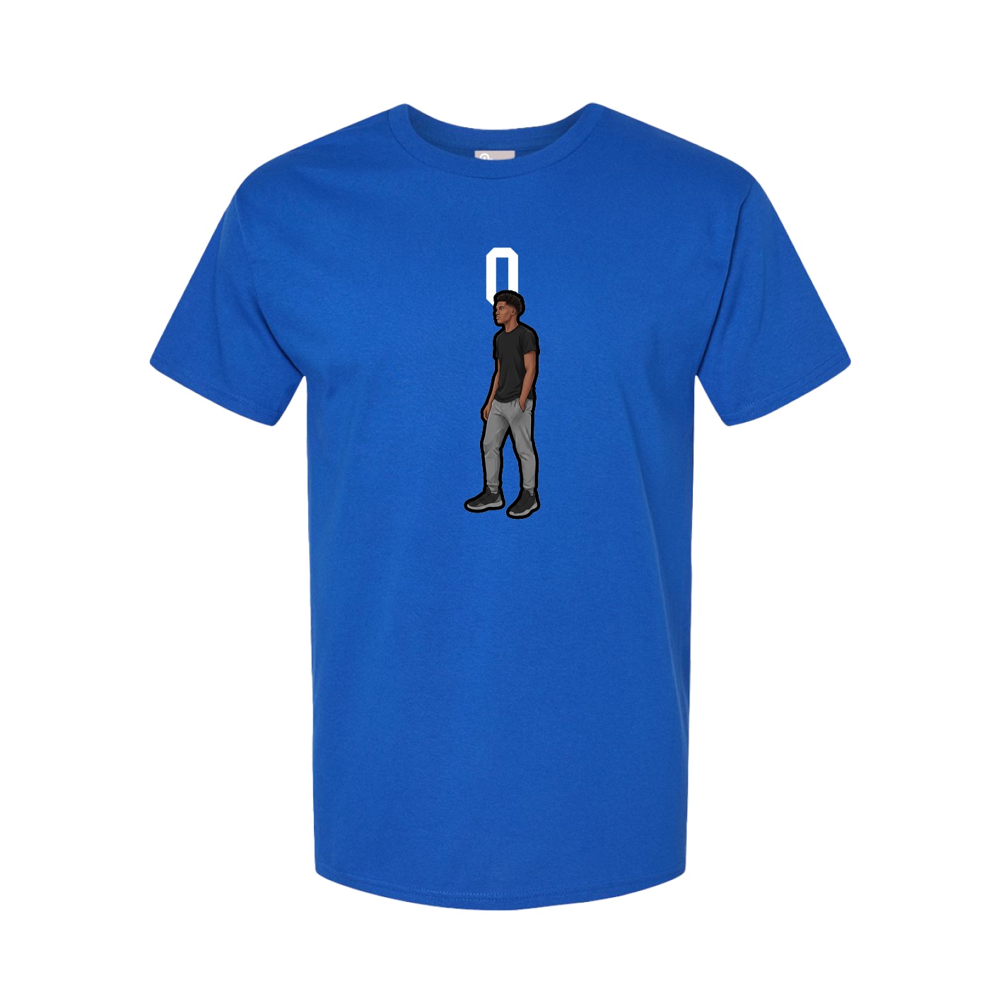 Tee — Number Top in Royal