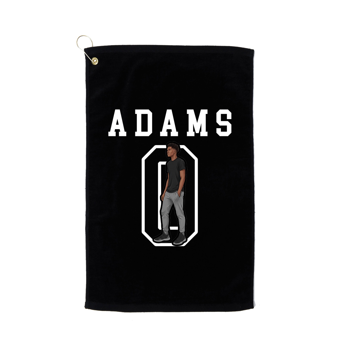 Golf Towel — Shirsey in Black