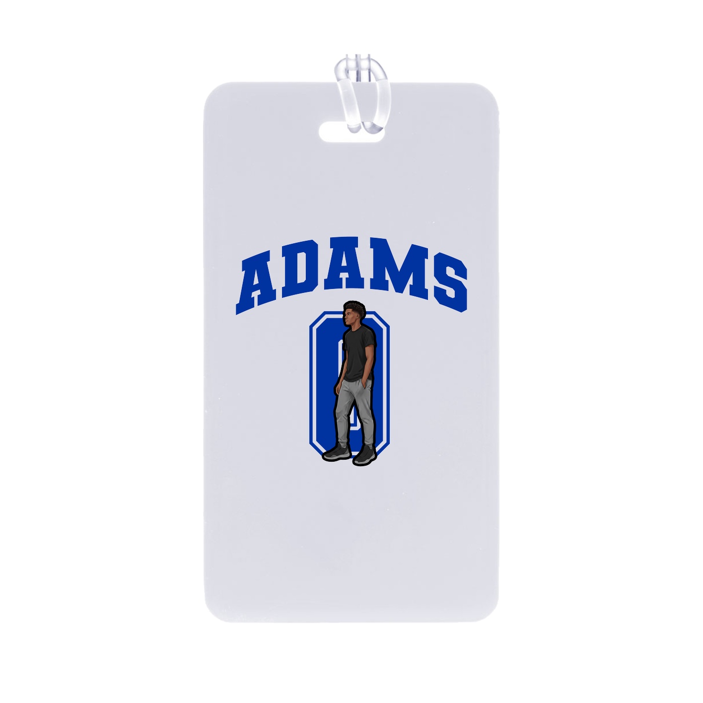 Bag Tag — Number in Classic