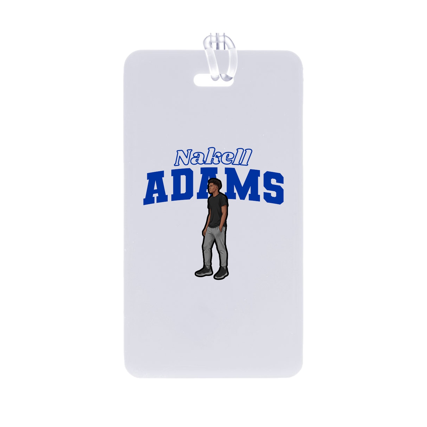 Bag Tag — Name Arch in Classic